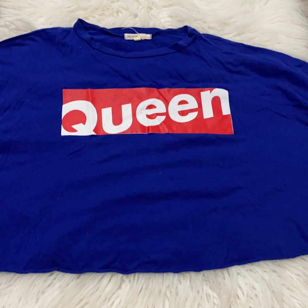 Teen crop tee